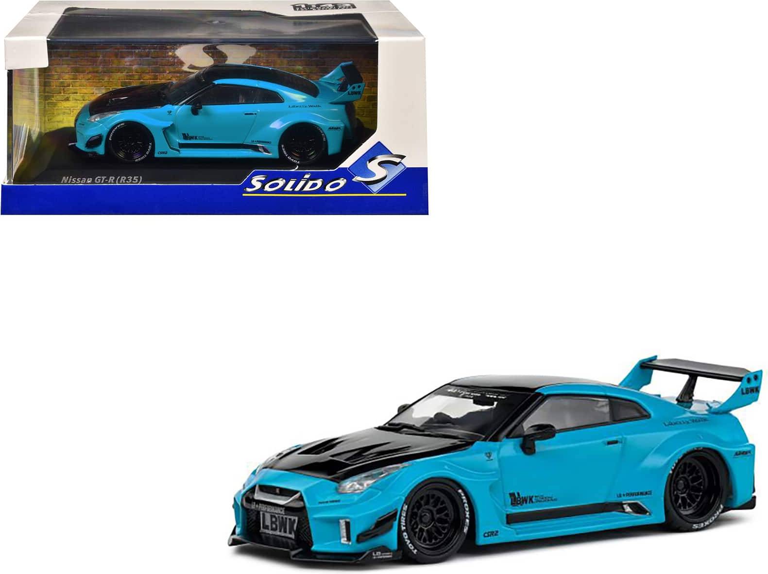 Solido Nissan GT-R R35 LB-Silhouette Works RHD