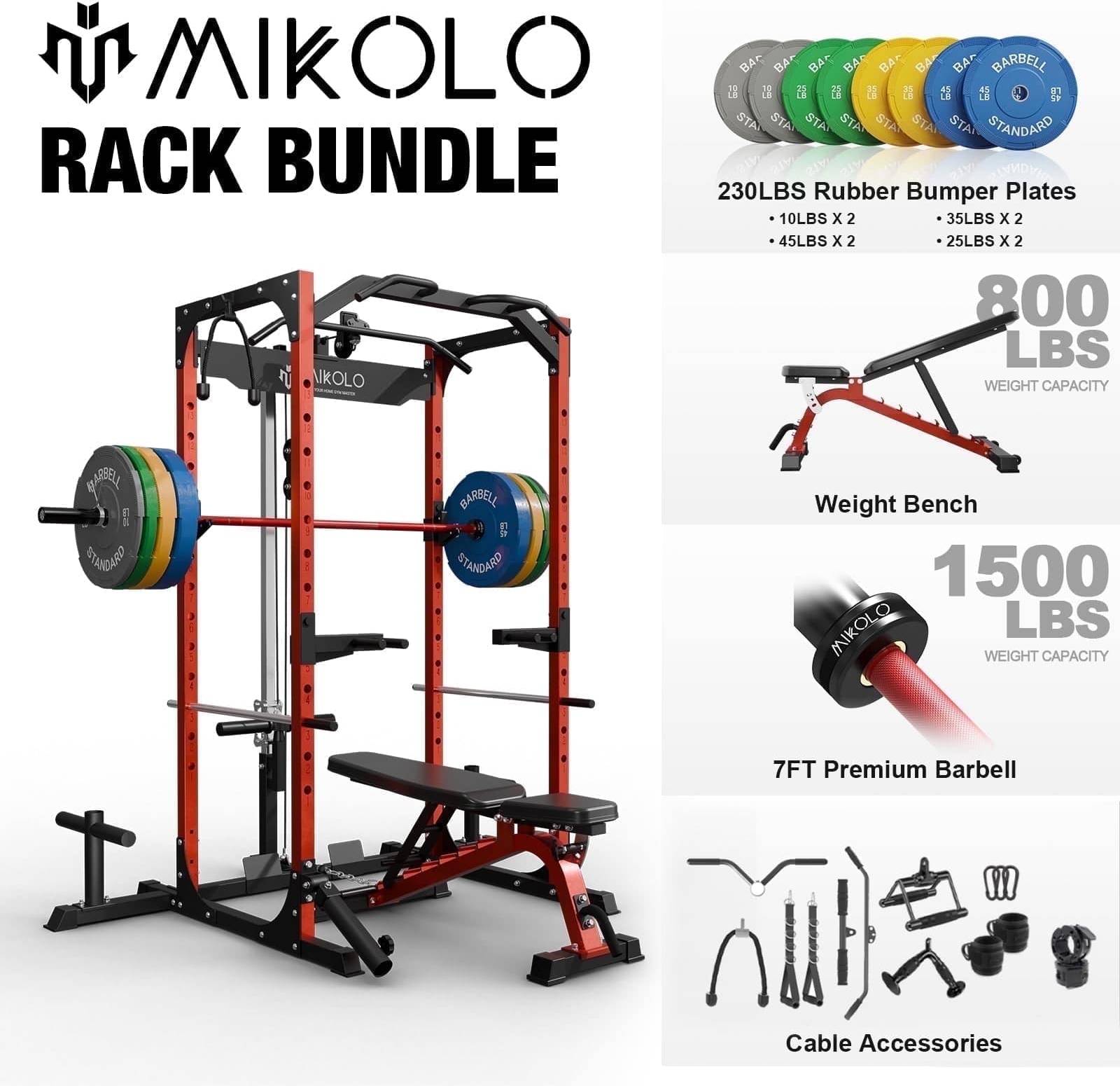 Power rack Power Rack Cage LAT Pulldown System