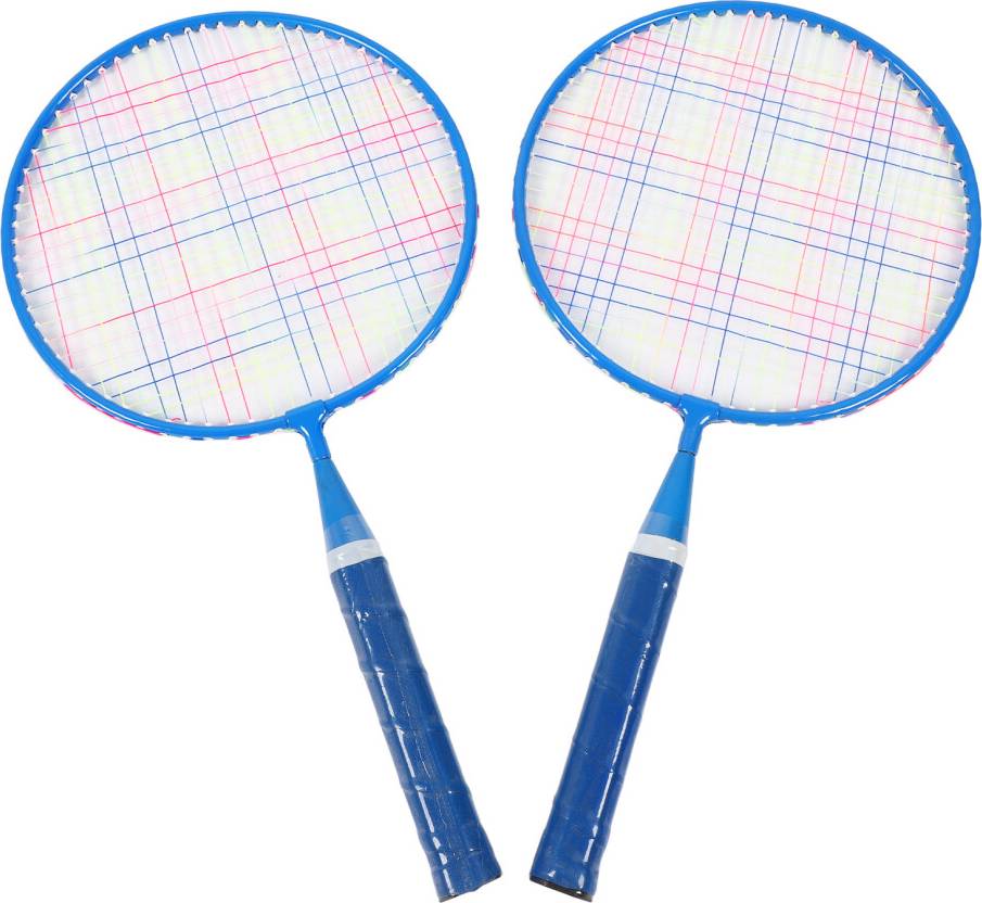 Kids Outdoor Badminton Racket Set Blue