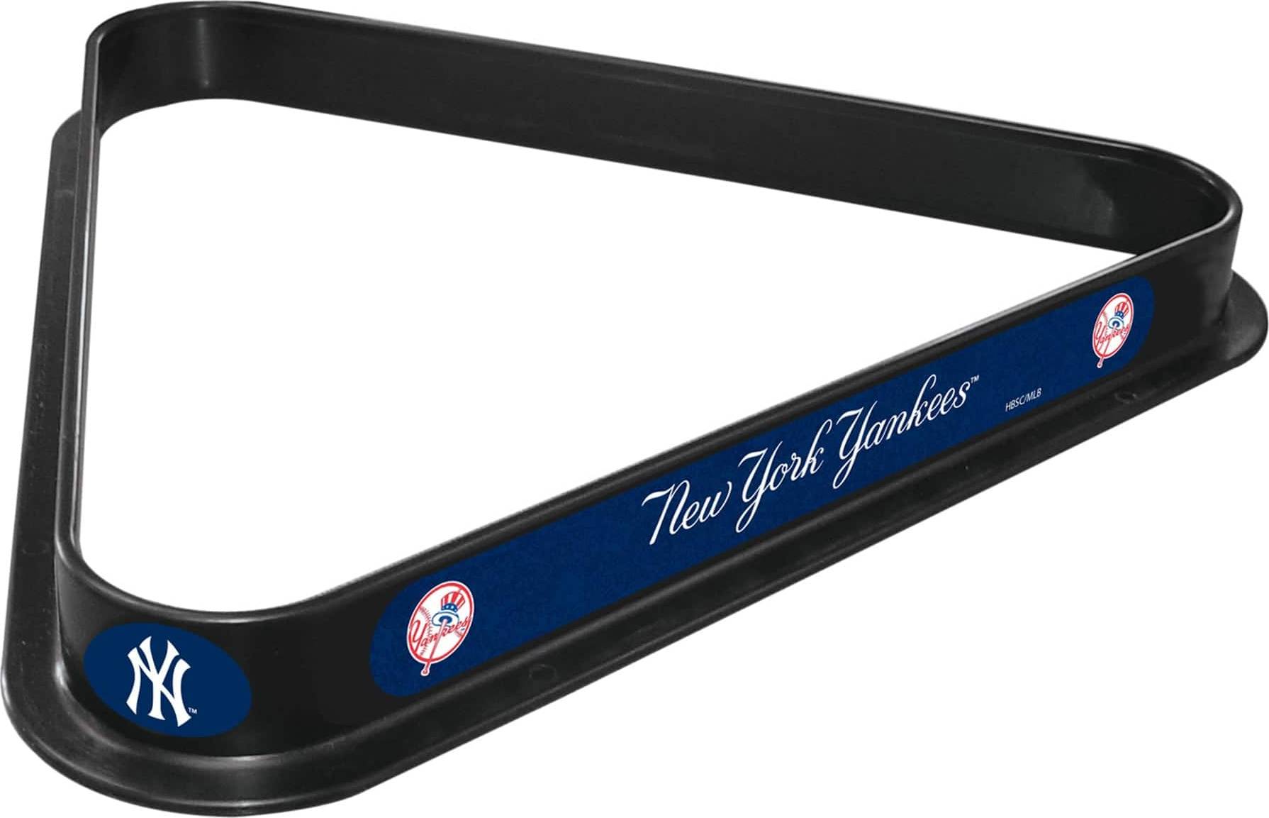 New York Yankees Billiard Racking Triangle Multicolor
