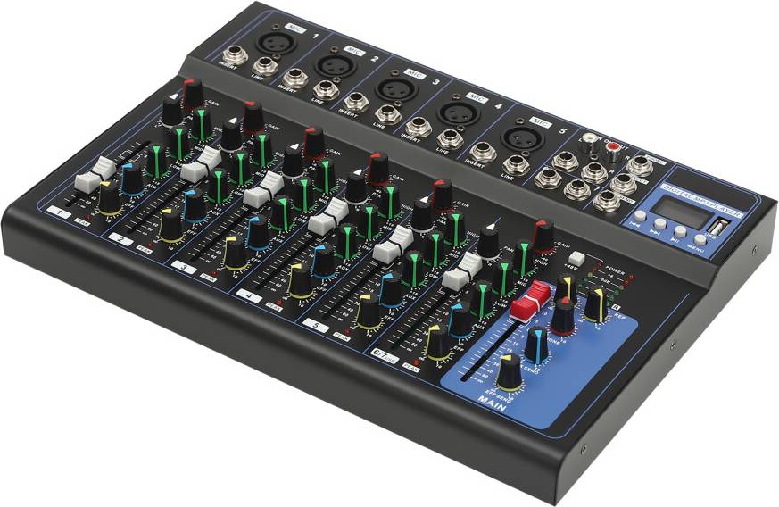 Bluetooth Portable Audio Mixer MP3