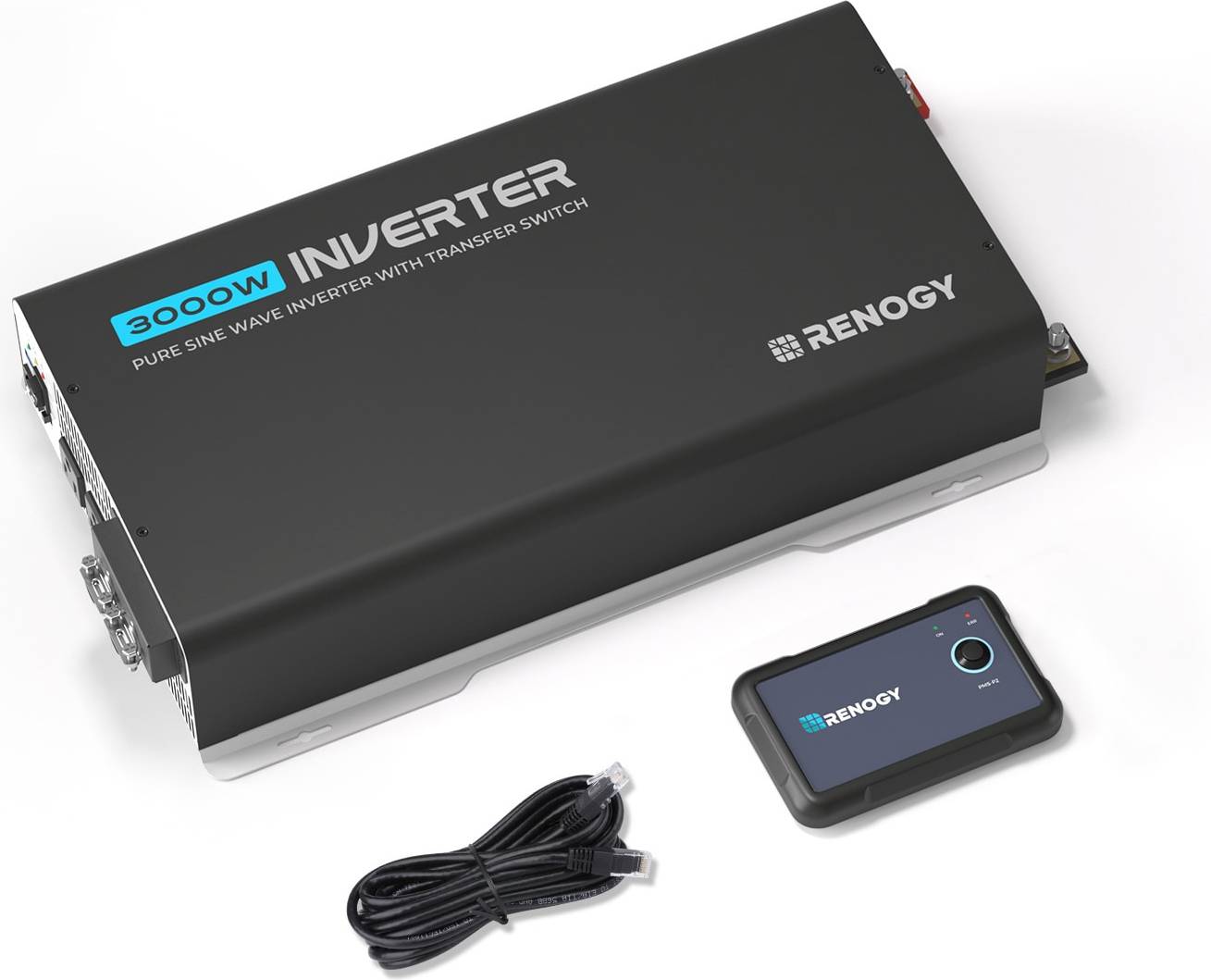 Solar inverter Renogy 3000-Watt Portable Solar Inverter RIV1230PU-126
