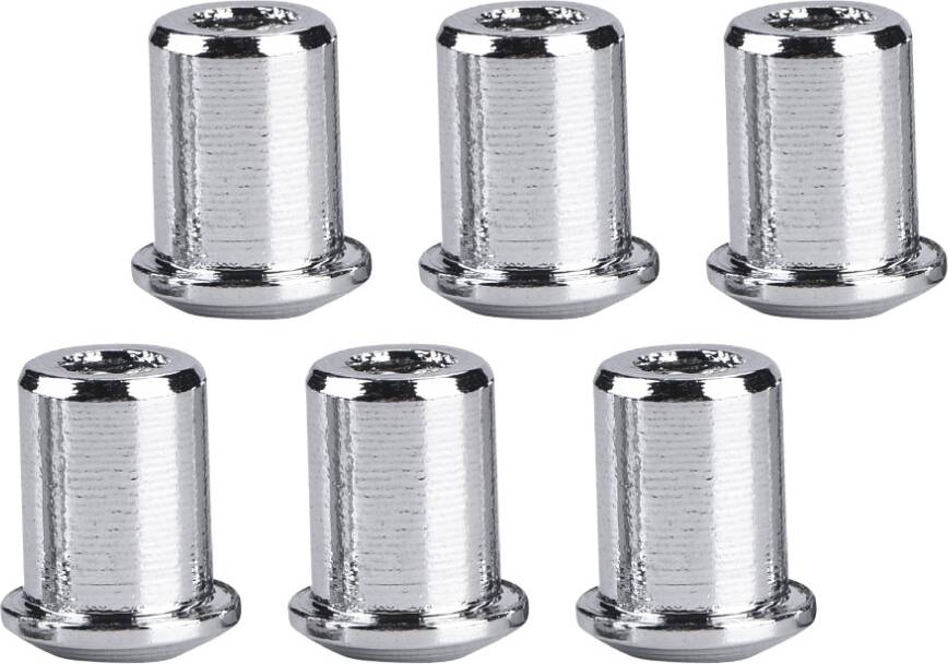 6Pcs Through Body String Mounting Ferrules