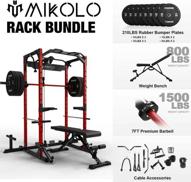 Power rack Power Rack Cage LAT Pulldown System