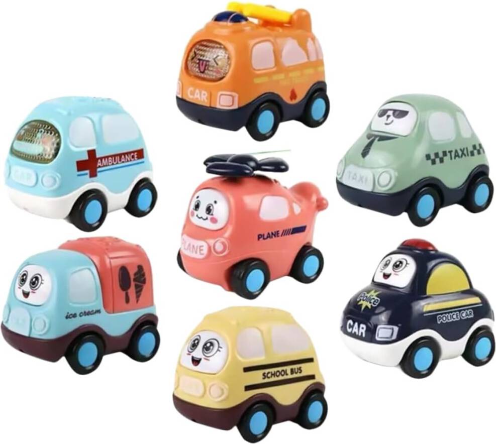 HKHBJS Mini Pull Back Vehicle Inertial Cars