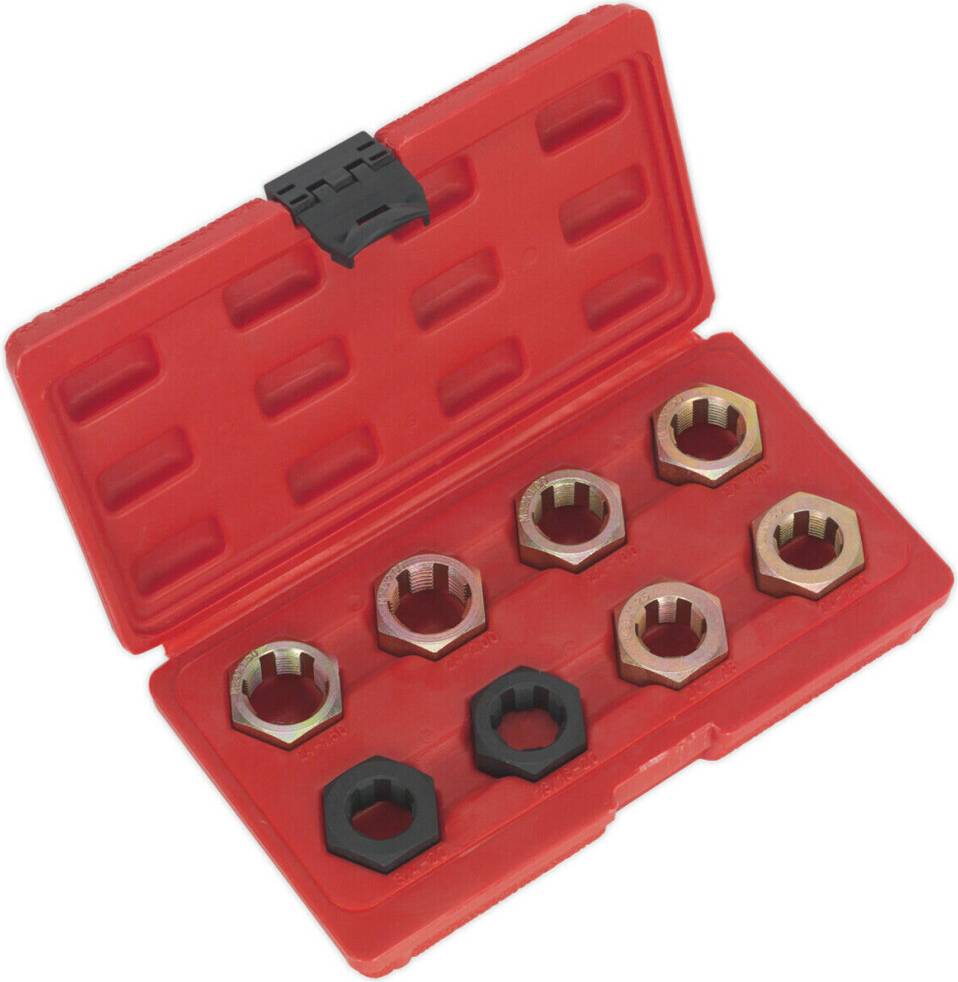 8-Piece Cvj Thread Chaser Set M20 To M24 Tool Kit