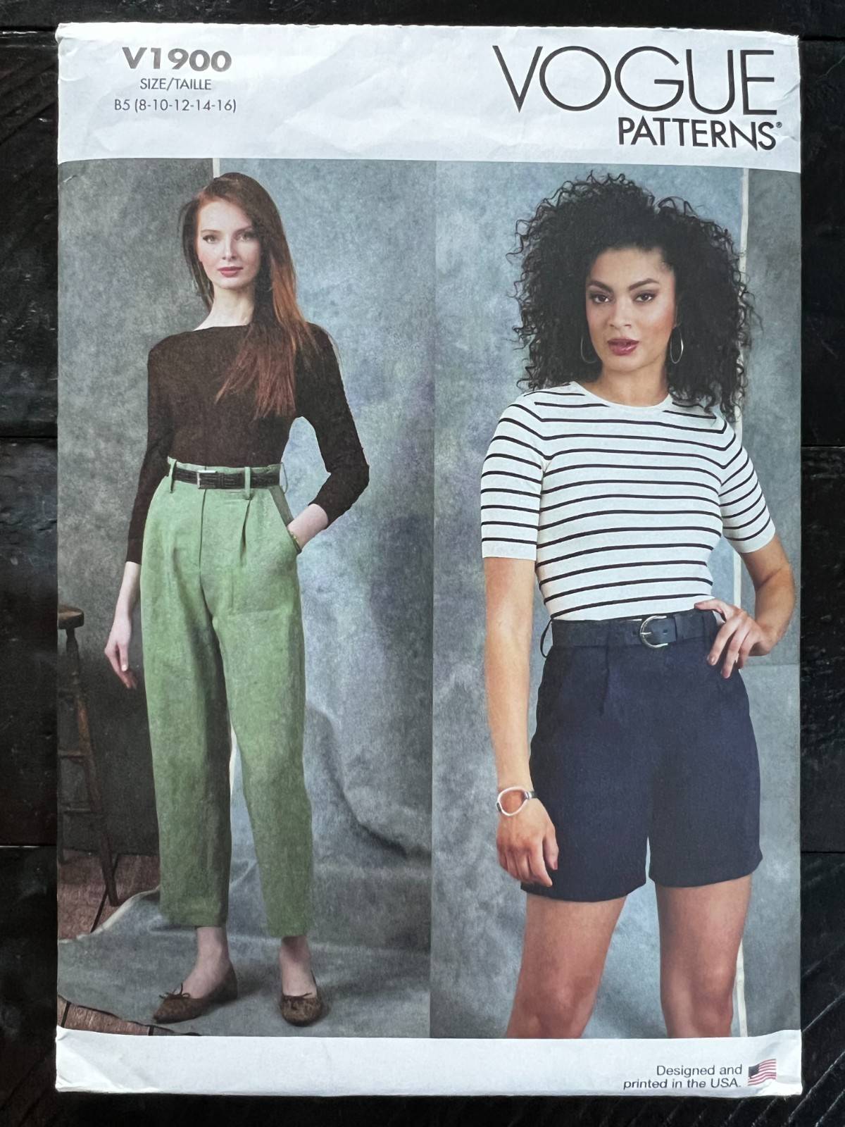Vogue Paper Sewing Pattern 1900