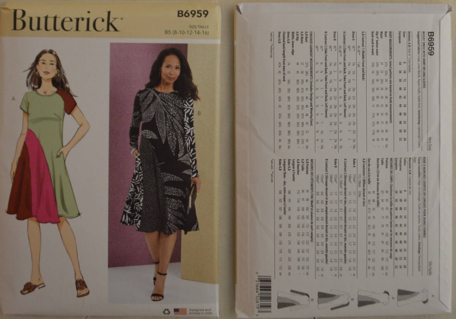 Butterick Sewing Pattern 6959