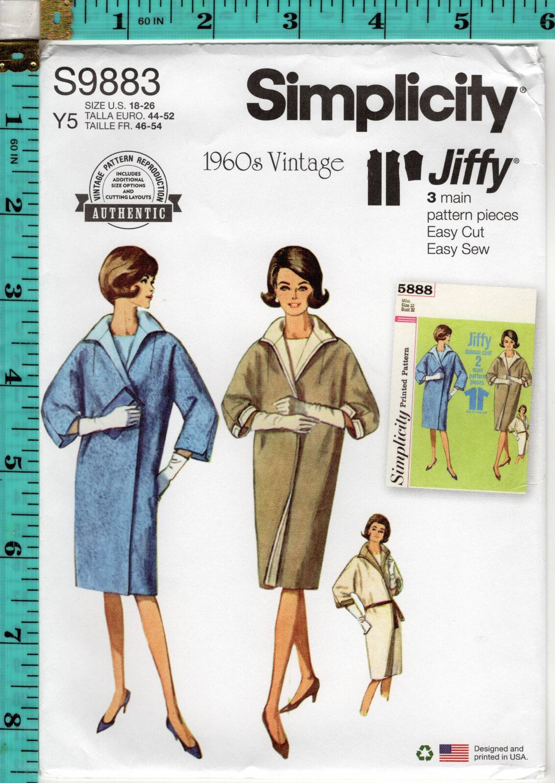 Simplicity Sewing Pattern 9883