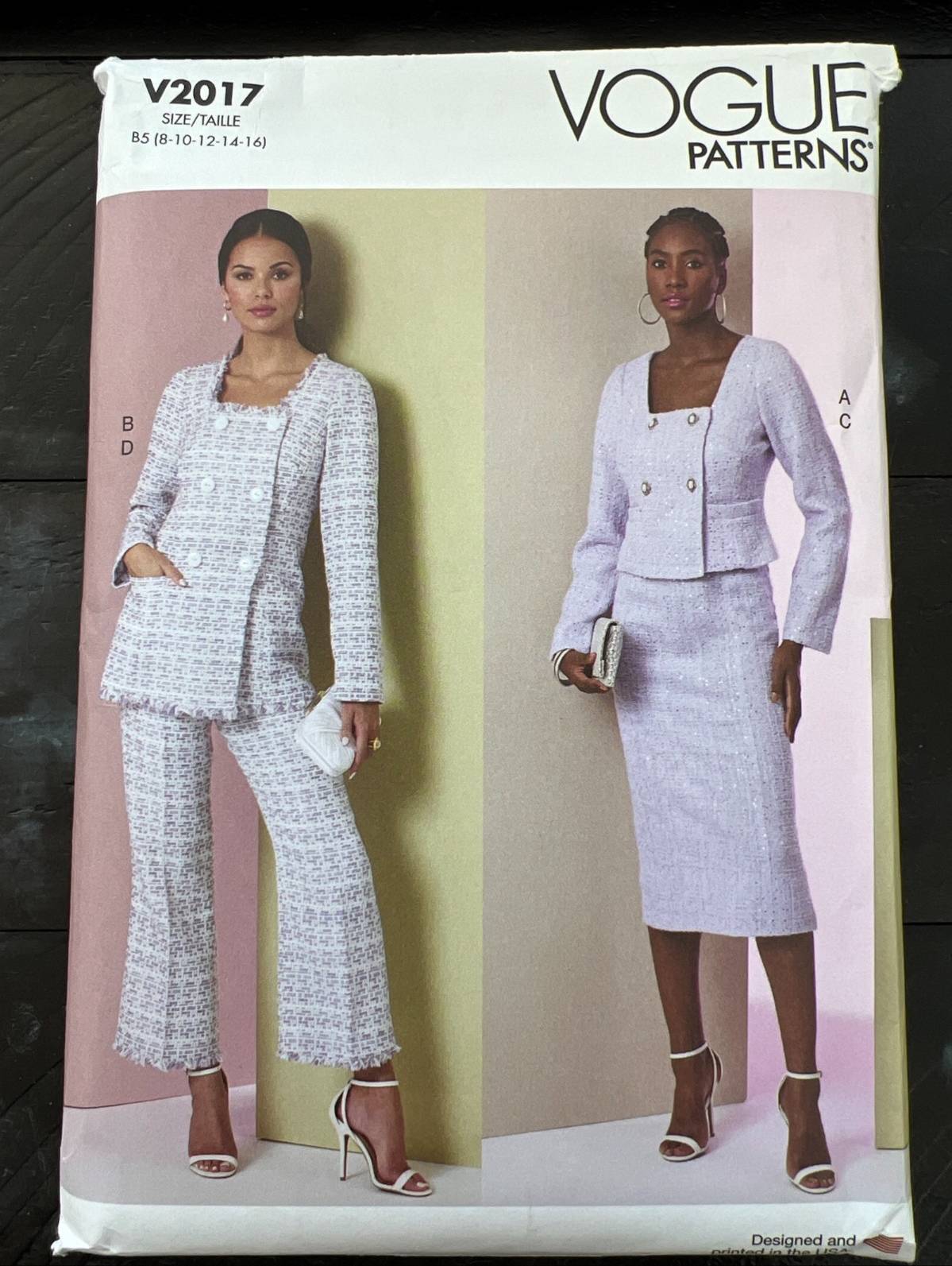 Vogue Paper Sewing Pattern 2017