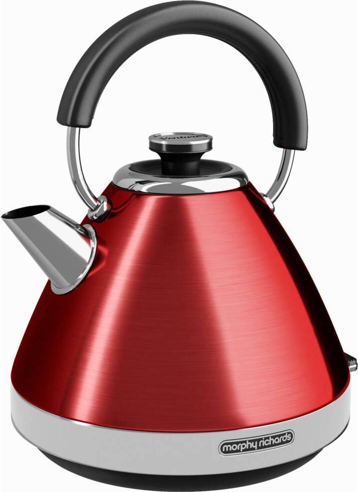 Pyramid kettles Morphy Richards Venture Pyramid Red