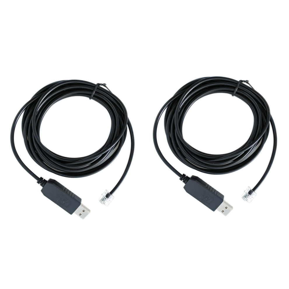 Usb serial USB To RJ11 RJ12 6P4C Adapter Serial Cable