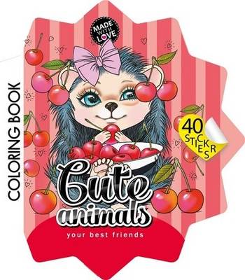 Fresh Curly Coloring Book With Stickers