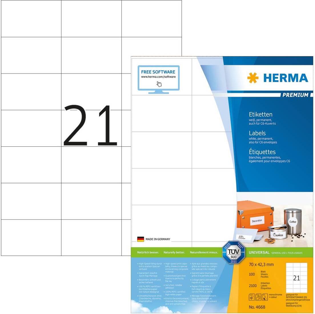 Premium Labels A4