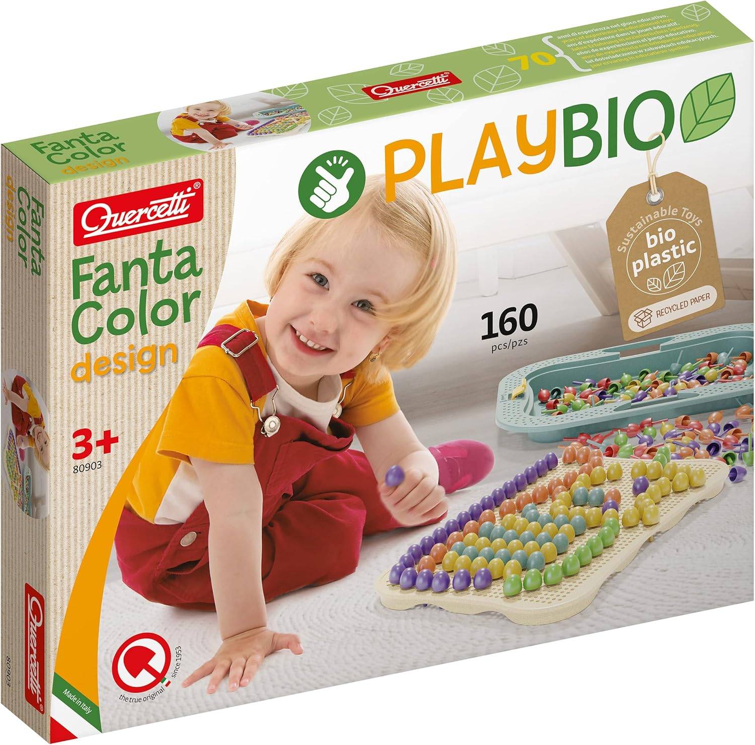 80903 -80903 FantaColor Design Play Bio, Multi-Coloured