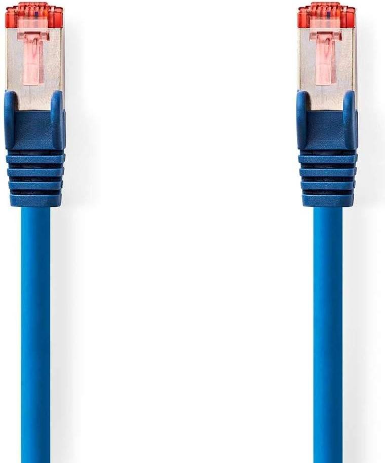 Nedis Kat 6 Kabel RJ45 Han 20m Runde LSZH Blå 20m