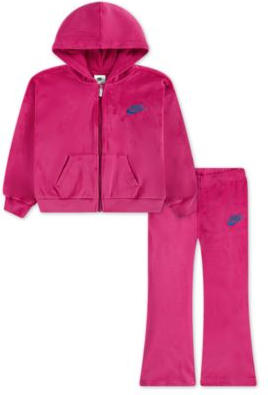 Nike Velour Flare Legging Set - Rosa