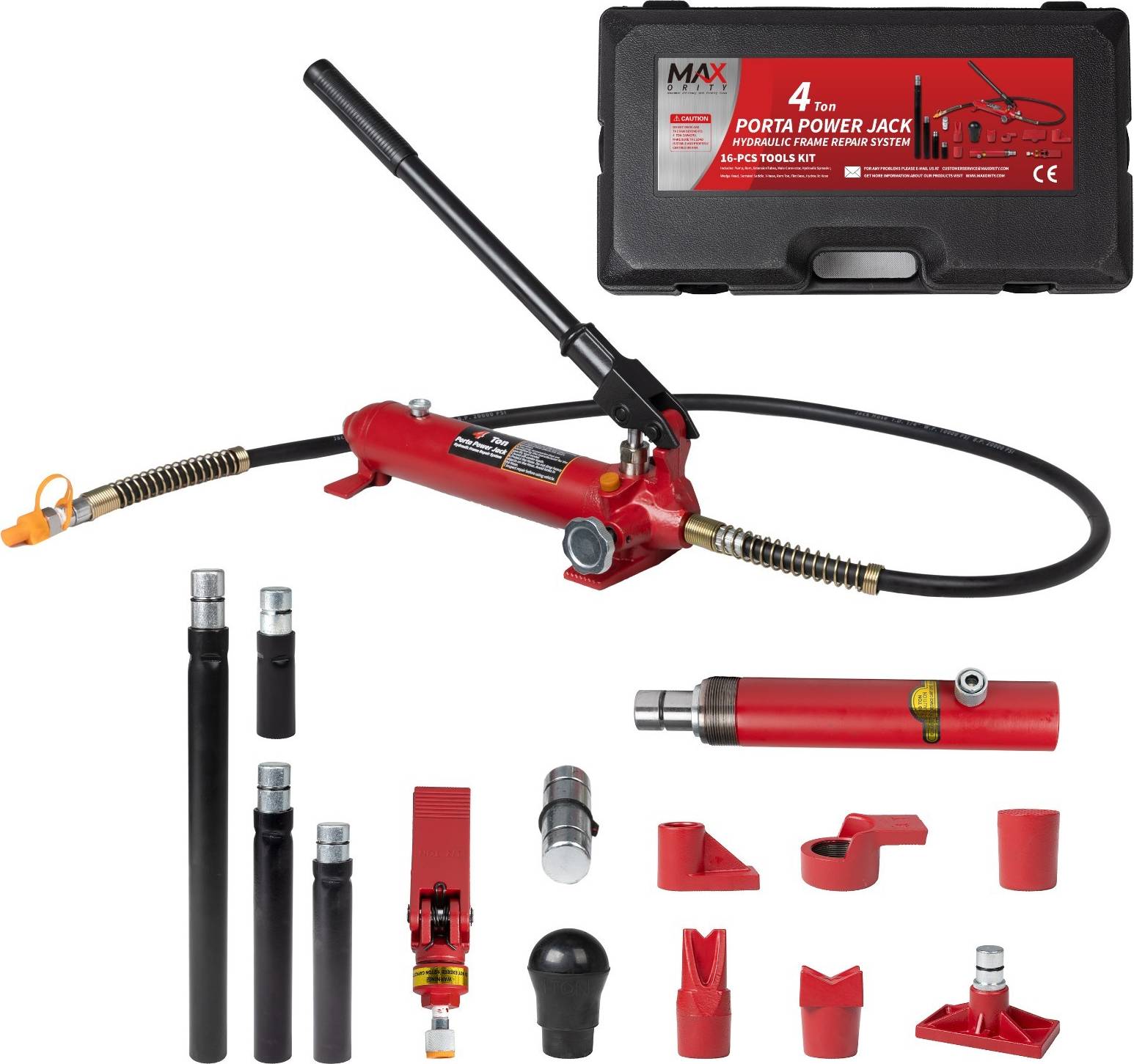 Car repair 4 Ton Porta Power Jack Auto Body Frame Repair Kit