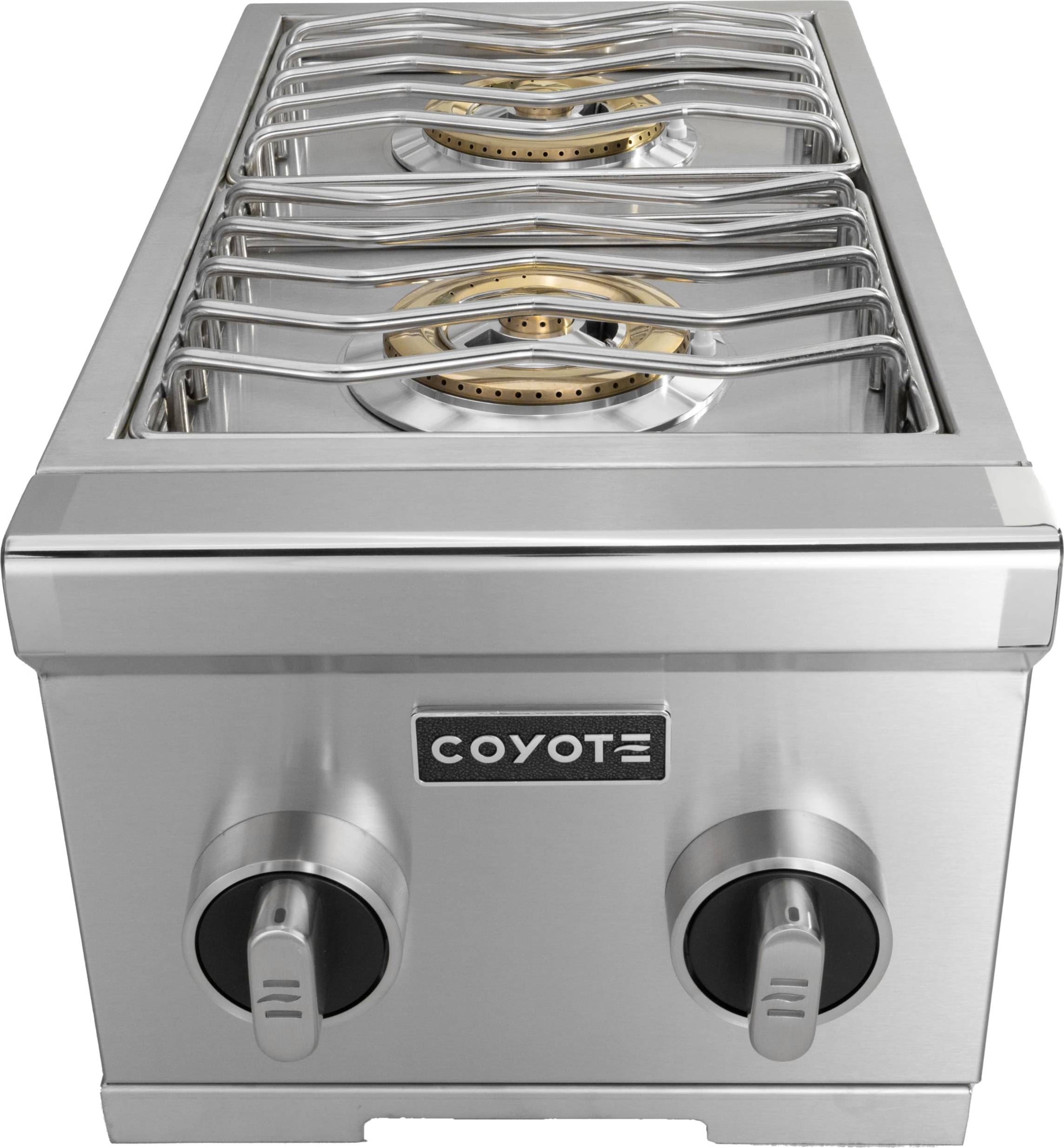 Coyote 12 Inch Built-In Propane Double Side Burner