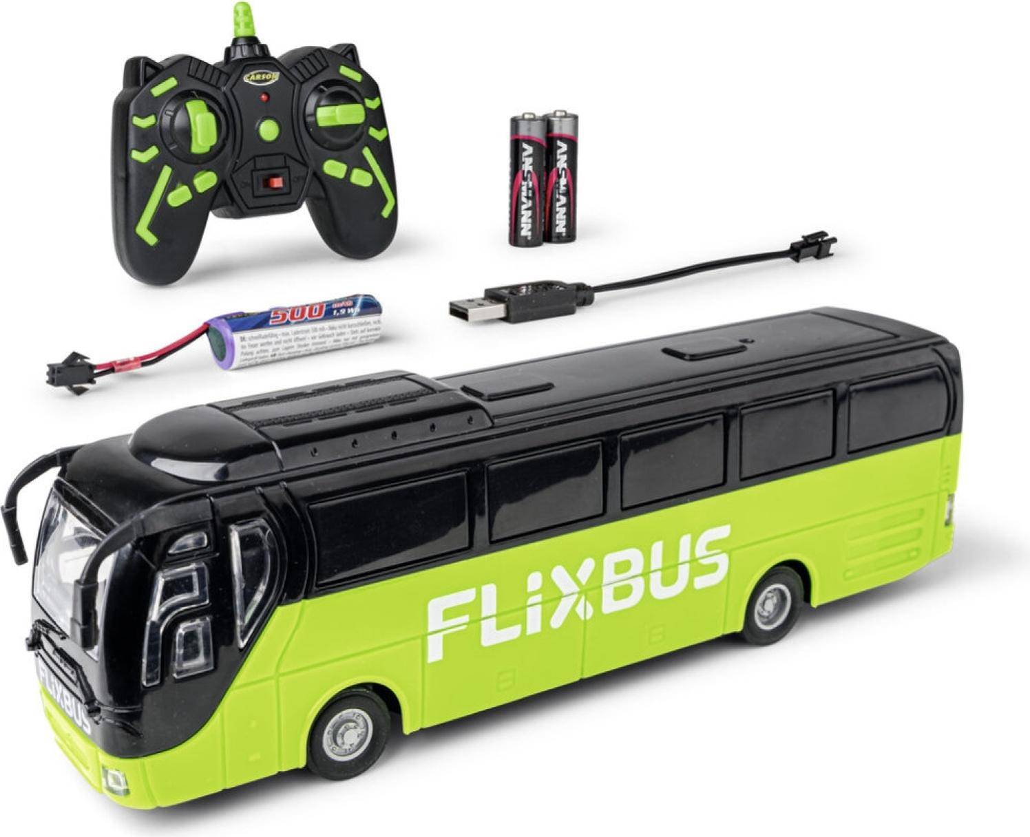Flixbus Fjernstyret 2.4GHz RC Bus 1:64 RTR