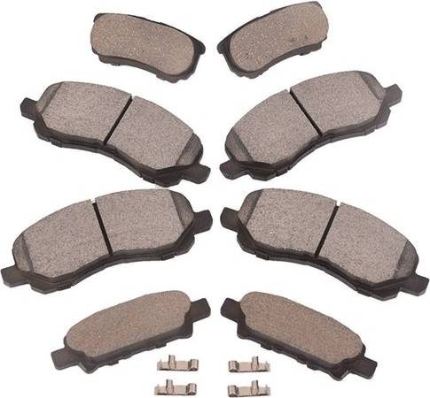 Brake kit Jeep Front And Rear Ceramic Brake Pad Kit