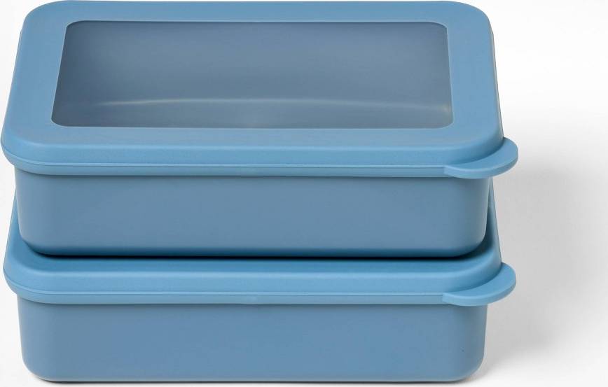 4pc Plastic Rectangular Storage Set