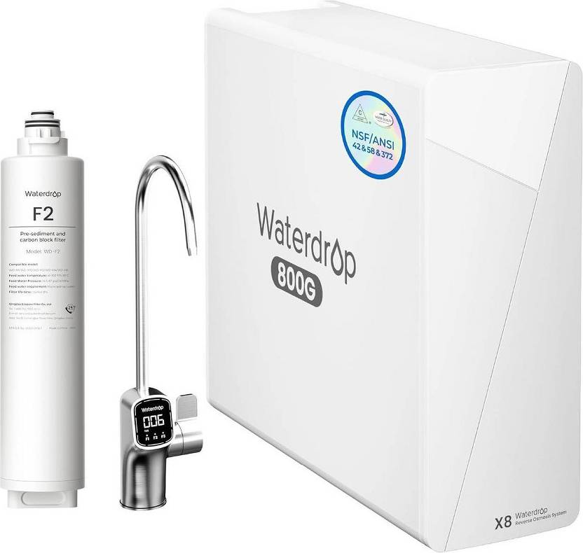 Reverse osmosis water system Waterdrop X8-Basic Reverse Osmosis System