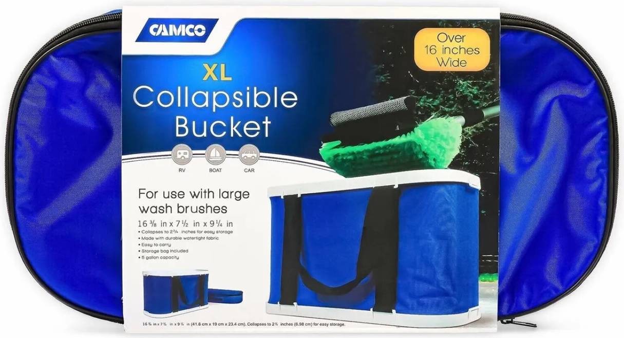 Collapsible Wash Bucket Azul