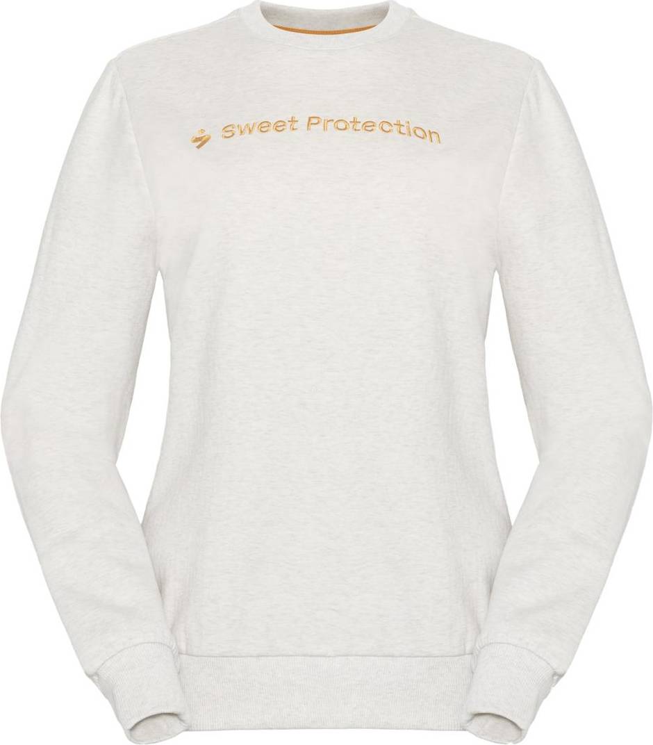 Sweet Protection Logo Crew Light Grey