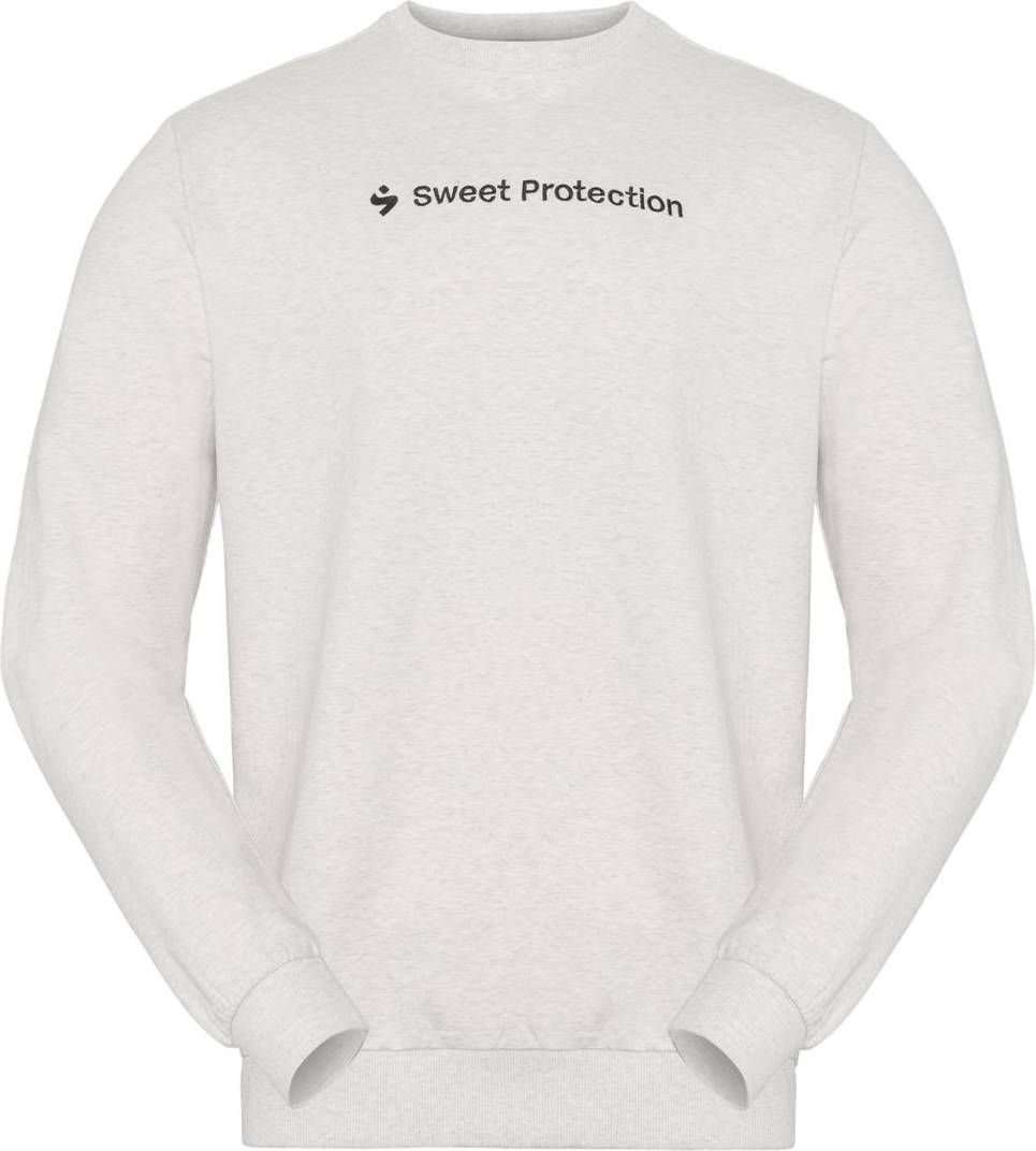 Sweet Protection Logo Crew Light Grey