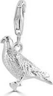 Mylee Racing Pigeon Silver Clip-On Charm