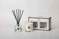 Diffuser gift set Minimalist Luxe Reed Diffuser Gift Set Scented Candle