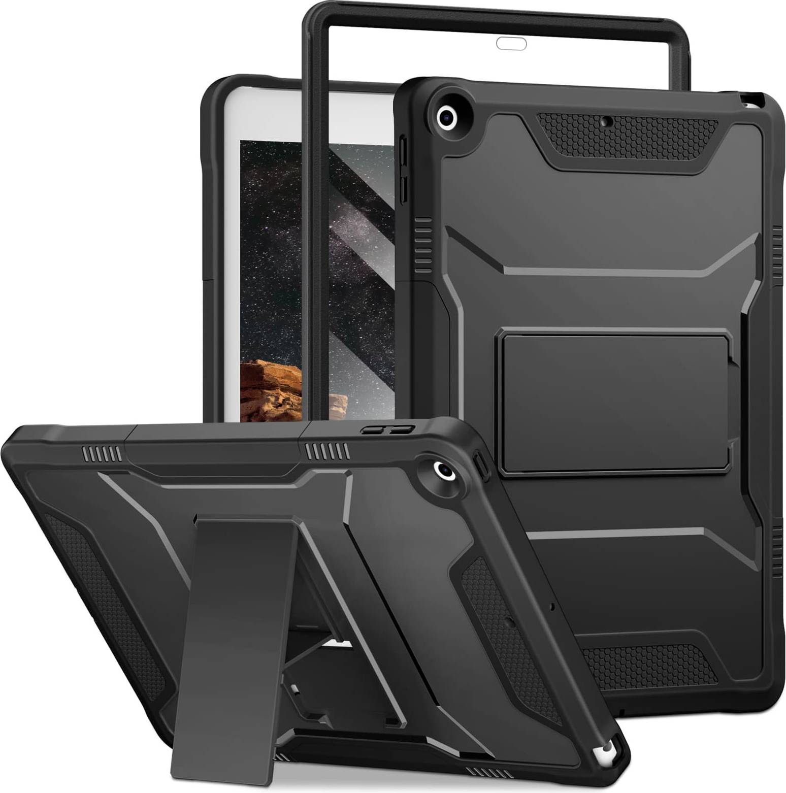 DTTO iPad 10.2 Inch Case With Screen Protector