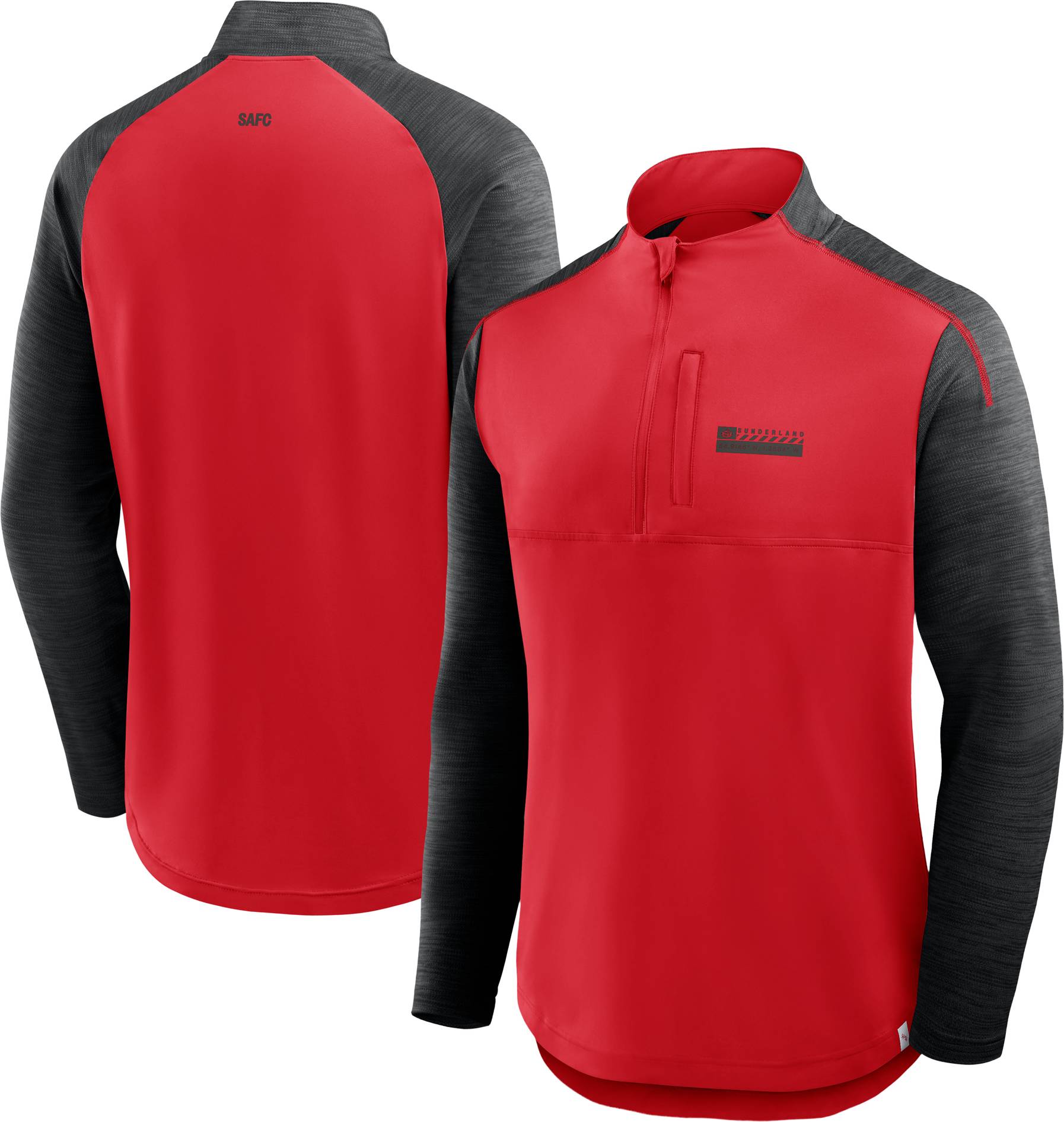 Defender 1/4 Zip - Rouge Athlétique