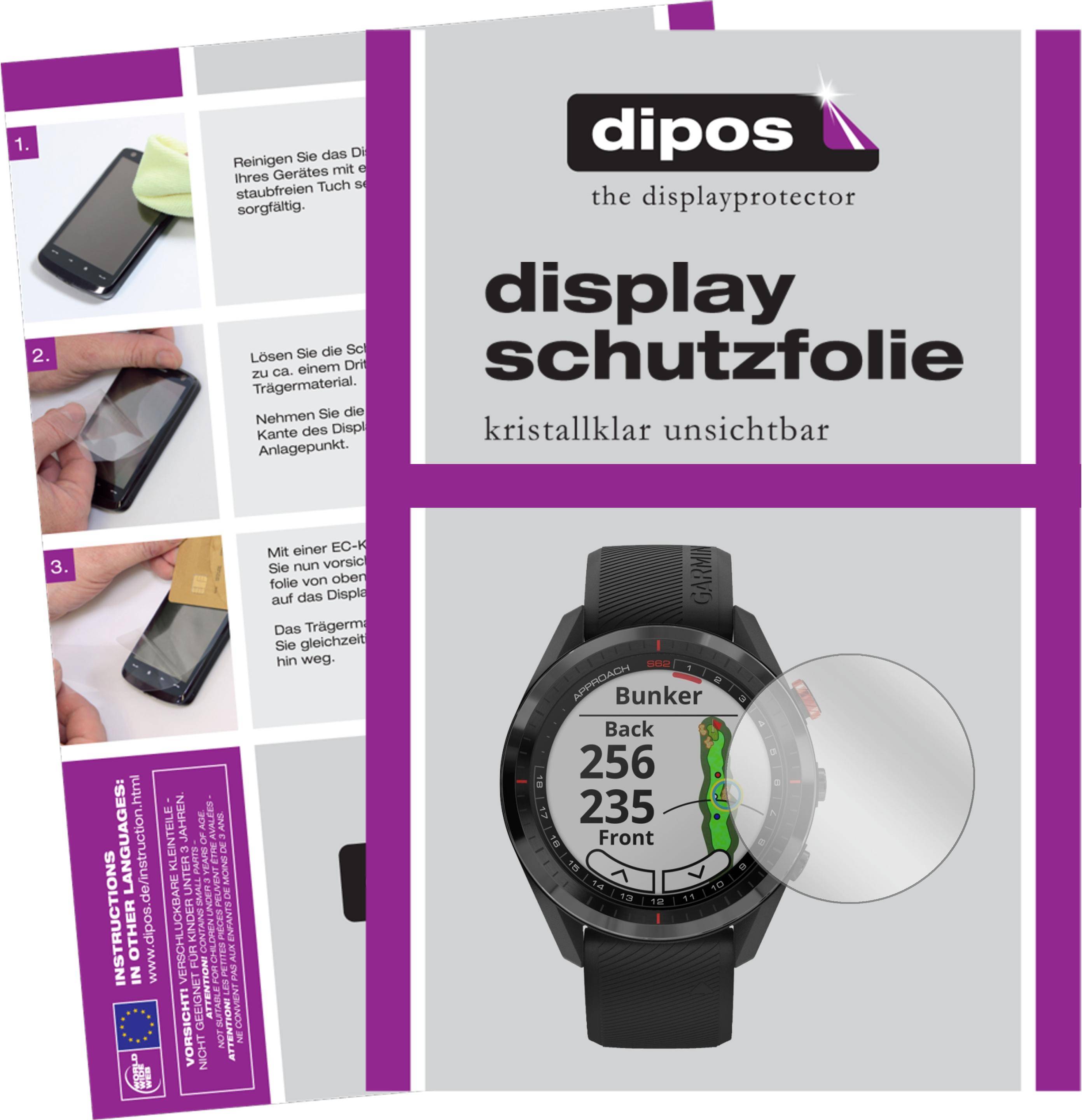 Dipos Screen Protector For Garmin Approach S62