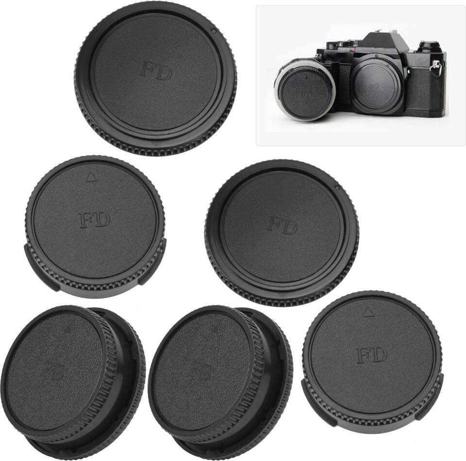 Protective Cover Camera Set Front Lens Cap