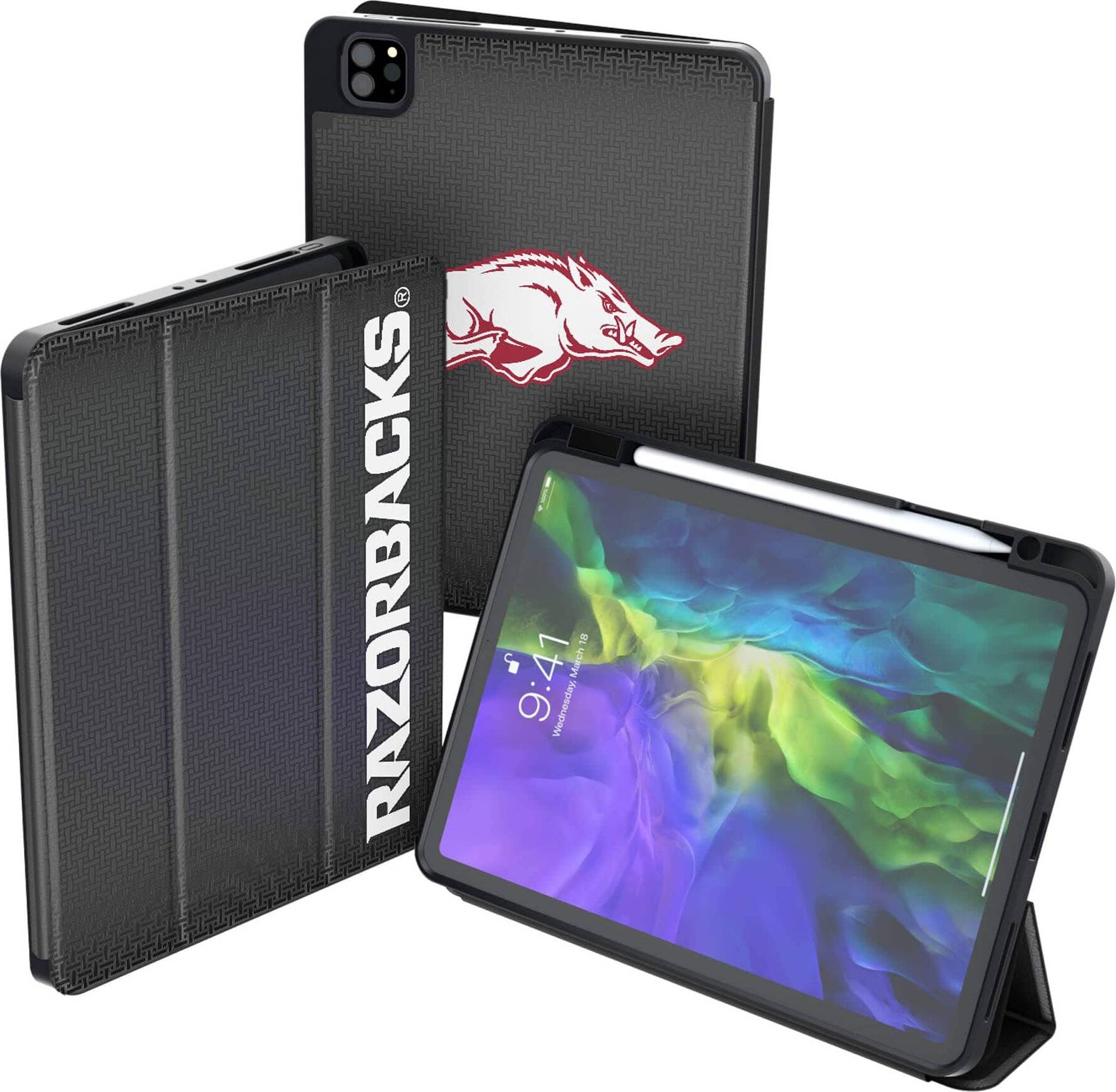 Keyscaper Arkansas Razorbacks iPad Case Black