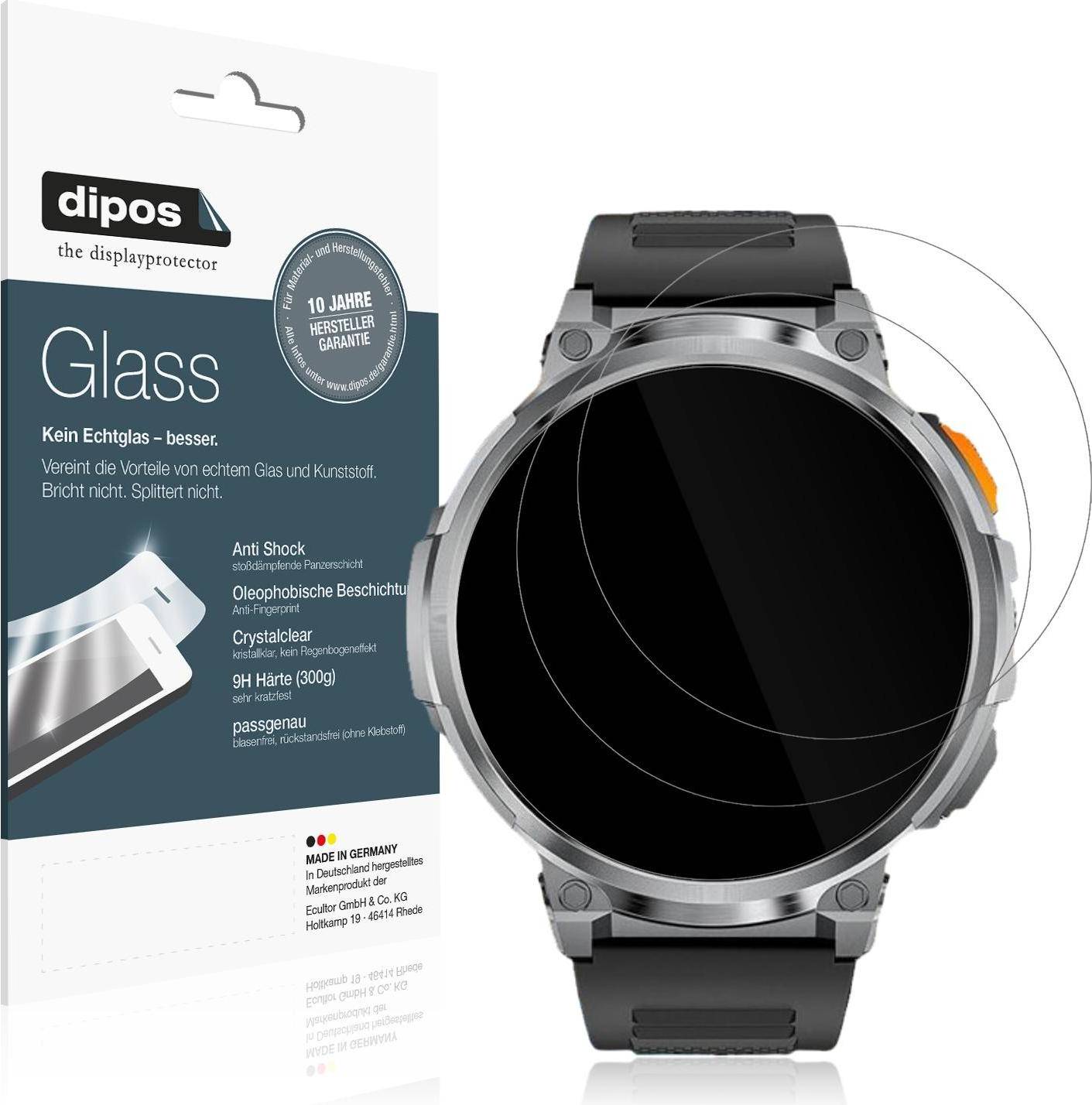 Dipos Screen Protector Foxbox Fv6 Smartwatch