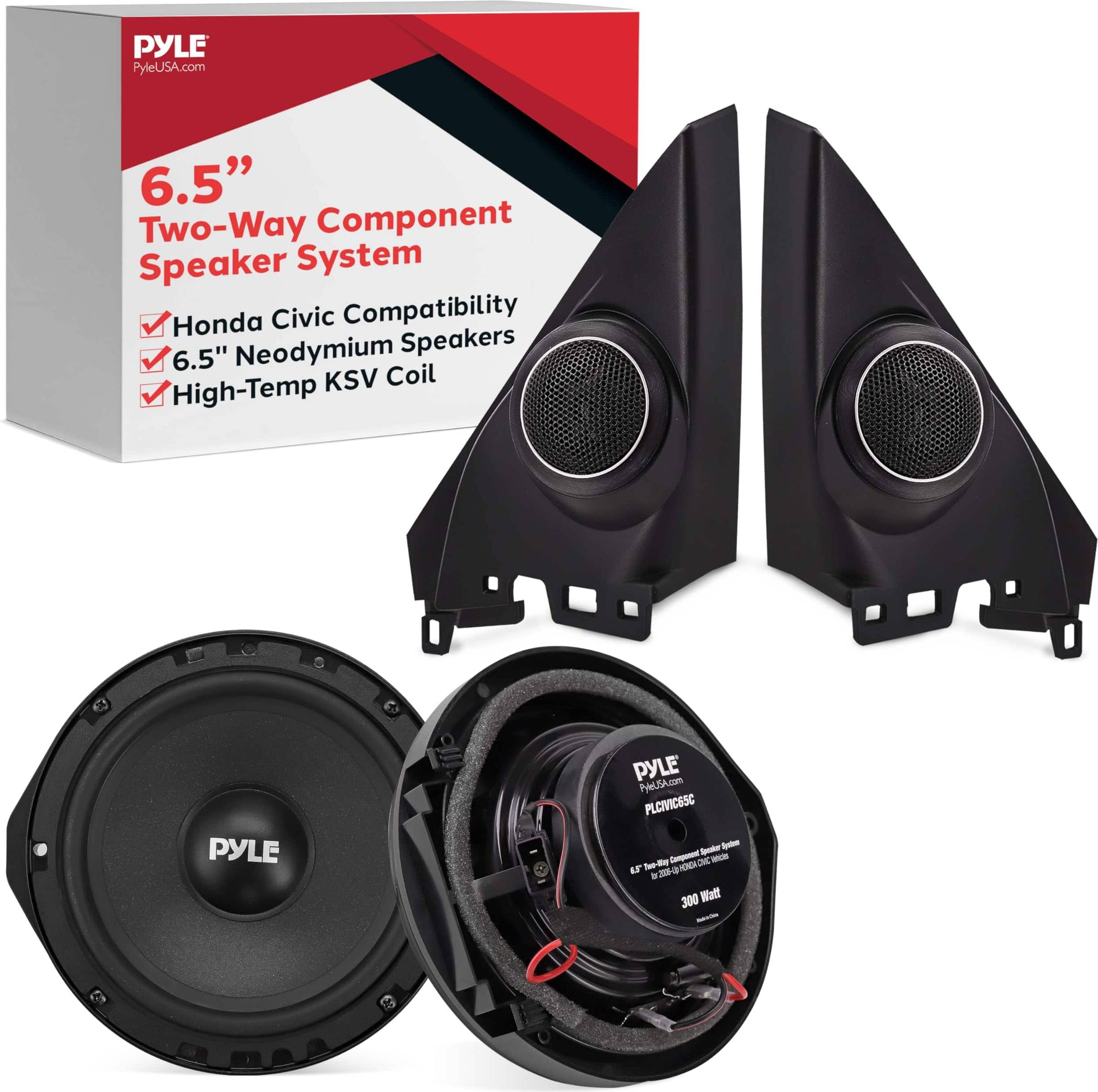 Car stereo system 2 Way Component Stereo Speaker System