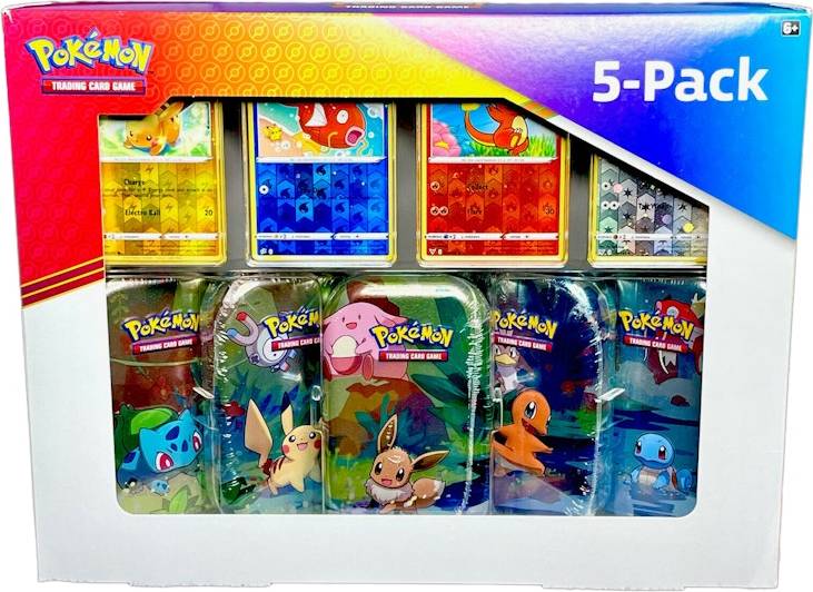 Pokemon collection box Pokémon Kanto Power Mini Tin Collection Box Set