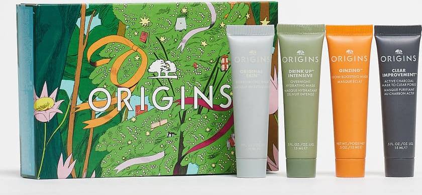 Multi essentials Origins Multi-Maskers Five Mini Masking Essentials Gift Set