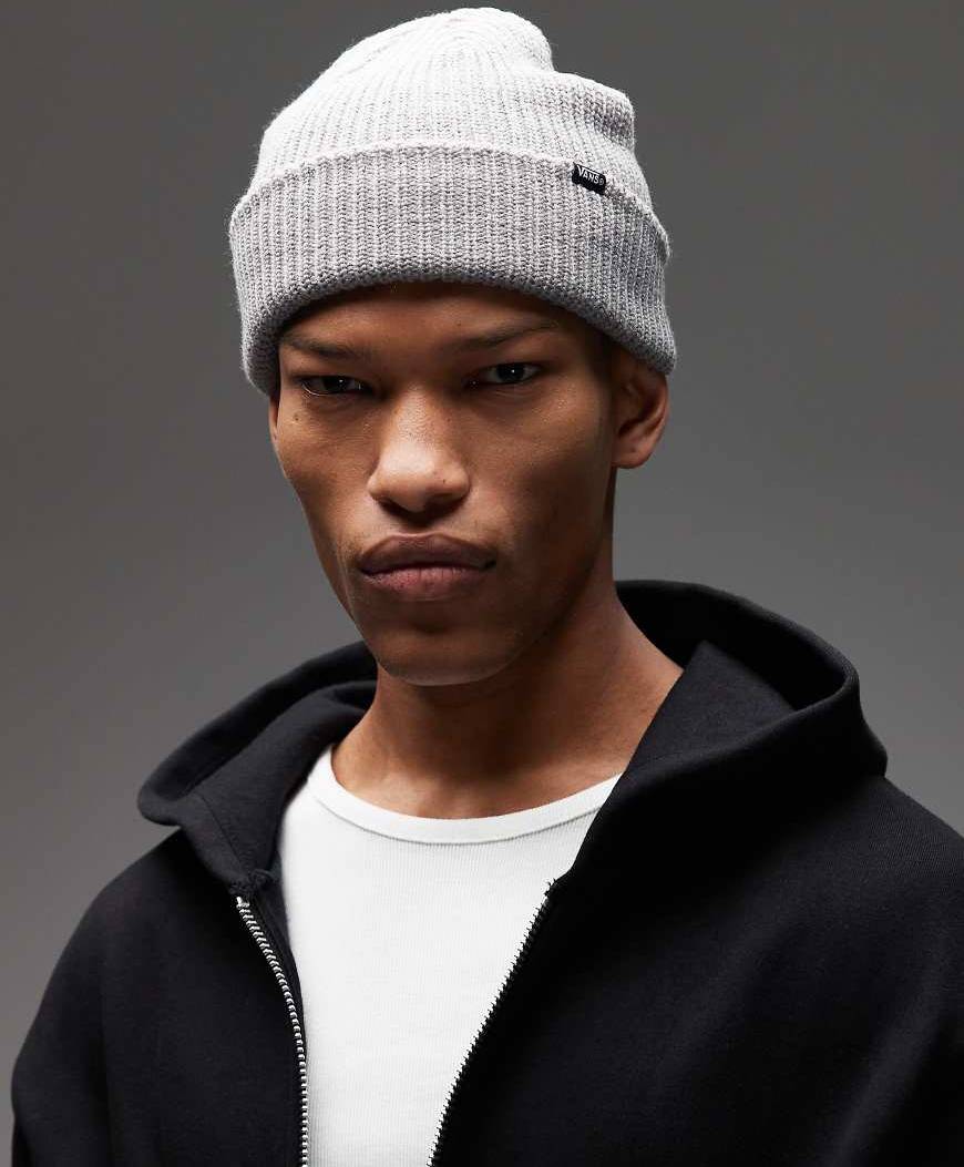 Core Basic Cuff Beanie - Grey