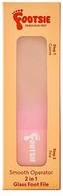 Footsie Smooth Operator 2 In 1 Glass Foot File