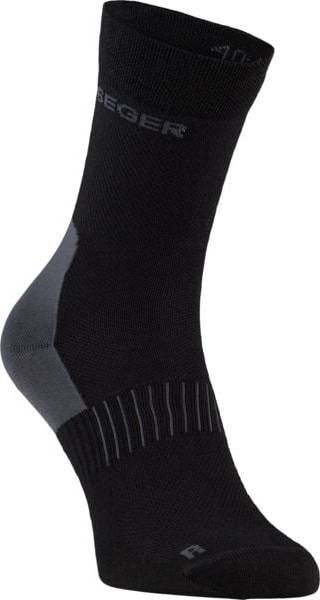 Strømper Wanderer Light Wool - Sort