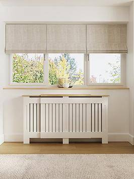 GFW Longslow Adjustable Radiator Cover White