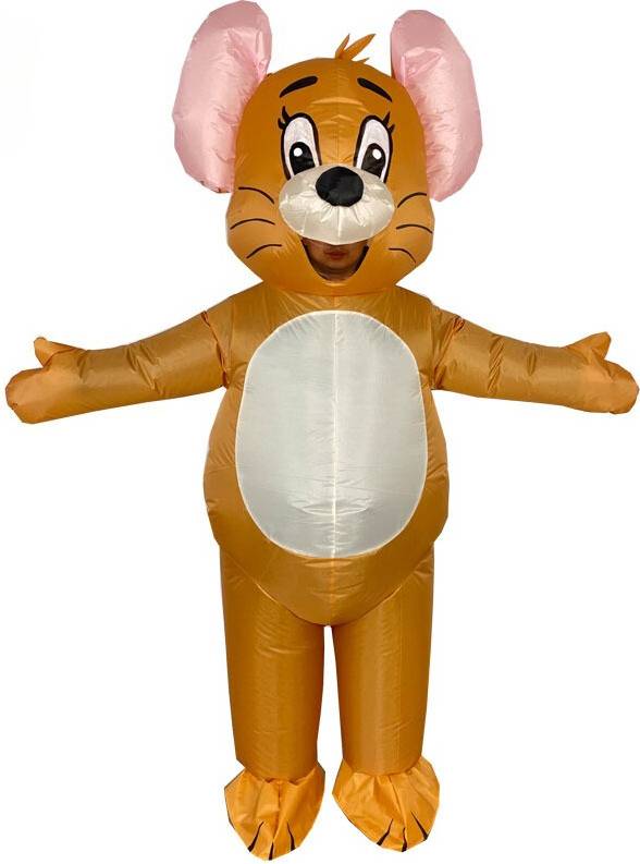 XYLFLY Inflatable Cartoon Cat Mouse Costume Set
