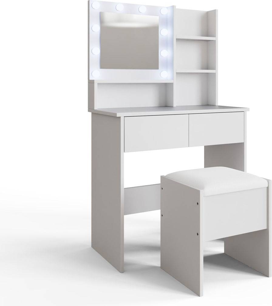 GFW Eva LED White Dressing Table