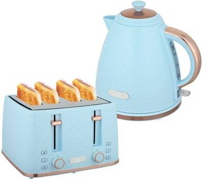 Homcom 1.7L Kettle And Toaster Set