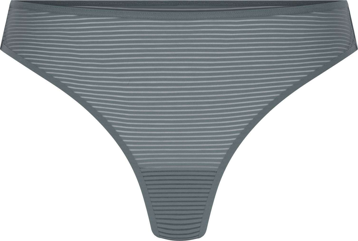 Hunkemöller Stringtrosa Invisible Stripe Mesh - Grå