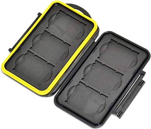 JJC Sturdy Rigid Memory Card Storage Case